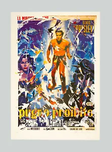Mimmo ROTELLA - "Pugno proibito" - Serigrafia e collage, 100 x 70 cm - Foto 1 di 7