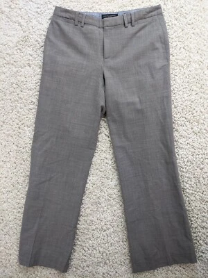 Banana Womens Pants Women 4 Gray Martin Classic Fit Bootcut Stretch Wool Blend - Image 1 of 4