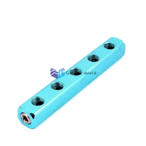 1/4"BSP Pneumatic 8 Way Quick Connect Air Hose Manifold Block Splitte✦Kd - Picture 1 of 4