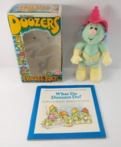 Vintage 1985 Fraggle Rock DOOZER WINGNUT Hasbro Softies Plush Toy EXCELLENT Rare - Picture 1 of 18