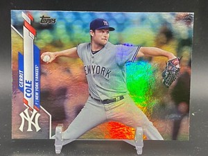 2020 Topps Series 2 Gerrit Cole Rainbow Foil New York Yankees #351