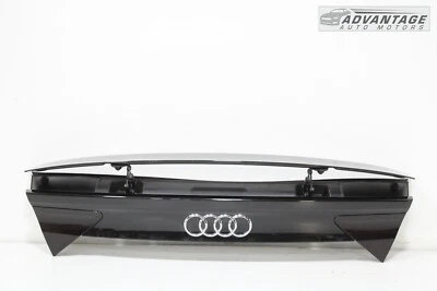 2012-2018 AUDI A7 QUATTRO REAR BACK TRUNK SPOILER PLATE W/ MOUNT BASE OEM - Image 1 of 4