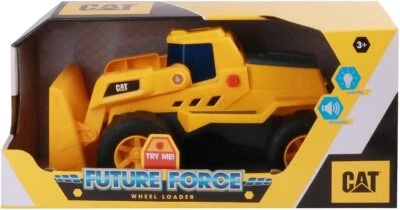 Cat Construction Future Force 11" Wheel Loader Toy Ages 3+ Yellow NEW - Image 1 of 3
