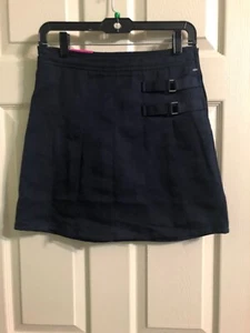 FRENCH TOAST SCOOTER SKIRT ~  SCHOOL UNIFORM~ SZ 12~NWT~NAVY~ADJ WAIST - Picture 1 of 6