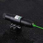 Tactical 532nm Red Green Laser Sight Dot Scope Rail Mount Switch For Hunting 