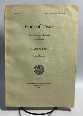 Flora of Texas by Cyrus Longsworth Lundell, 1969 Texas Research Foundation - Image 1 of 4