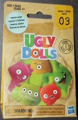 UGLY DOLLS Blind Bag Surprise Mini Figure Inside Series 3 by HASBRO. NEW. Sealed - Image 1 of 2
