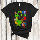 Roar I'm 3 3rd Birthday 3 Years Old Girls Kids Dinosaur T-Rex Youth T-Shirt