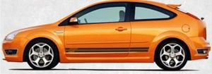 Ford Focus Side Stripes Graphics Decals Both Sides Rocker Panel - Picture 1 of 4