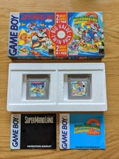 SUPER MARIO LAND & SUPER MARIO LAND 2 GAME BOY DOUBLE PACK - COMPLETE - FREE P&P