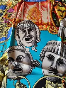 Rare Vintage Versace Silk Scarf - Picture 1 of 6