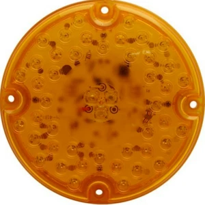 SIGNAL-STAT 91243Y 7" AMBER LED TURN SIGNAL LIGHT *C9 - Picture 1 of 1