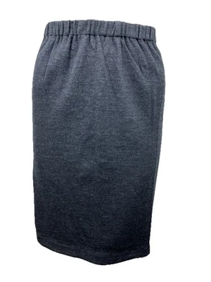 S Wolford Merino Hecho en Austria Gris Falda Lápiz Elástica Foto 1 de 3