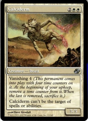 MTG Calciderm NEARMINT NM / Magic The Gathering : Planar Chaos - Image 1 of 2