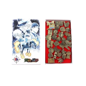 Detective Conan - Logo & Symbol Pin 33 Pcs. Set NEW Meitantei Konan Brooch Badge - Picture 1 of 3