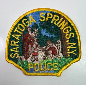 Saratoga Springs Police New York NY Patch Y7 - Bild 1 von 2