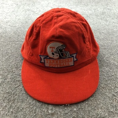 Vintage Tennessee Volunteers Hat Cap Snap Back Mens One Size Corduroy Football - Image 1 of 4