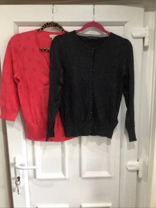 2 x Ladies Cardigans Size 12, Monsoon and M & S. Preowned Good Condition - Picture 1 of 9