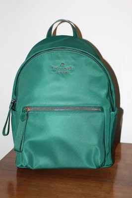 MOCHILA KATE SPADE CHELSEA NYLON MEDIANA VERDE JADE Foto 1 de 4