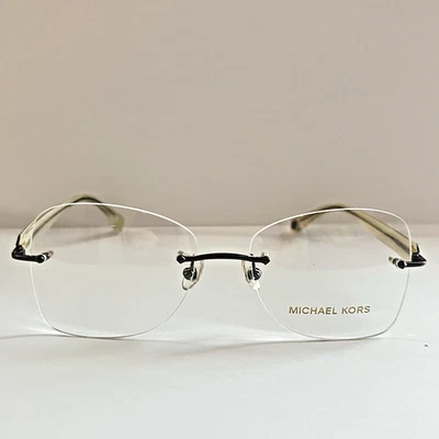 Gafas sin montura Michael Kors MK 444 015 nuevas stock antiguo 52-16 Foto 1 de 4