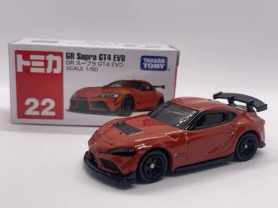 Tomica Toyota GR SUPRA GT4 EVO No.22 1:60 Takara Tomy From JAPAN - Image 1 of 4
