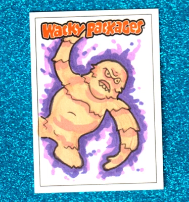 2025 Wacky Packages Halloween All New Series SKETCH by GOODROAD - Image 1 of 2