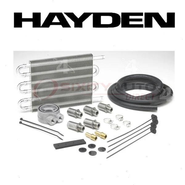 Hayden Engine Oil Cooler for 1970-1973 Jeep J-4700 - Belts Cooling Radiators vp Foto 1 de 4