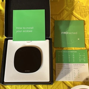 ecobee3 lite Smart Thermostat - Black (EB-STATE3LT-02) - Picture 1 of 3