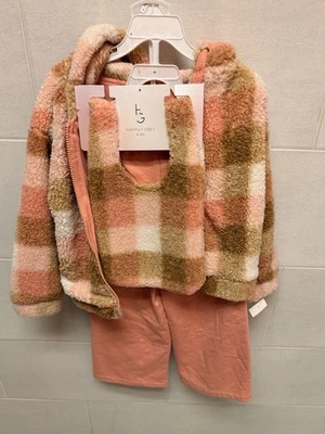 Juego de 3 piezas Happy Grey niños niñas talla 5/6 totalmente nuevo Foto 1 de 4