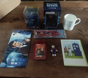 Doctor Who Collectables Bundle Figures Stationery Mug Top Trumps, Card (8 Items) - Imagen 1 de 19