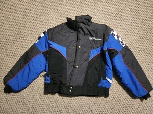 Vintage Pure Polaris Youth's Jacket sz 12 USA Made Snowmobile - Picture 1 of 11