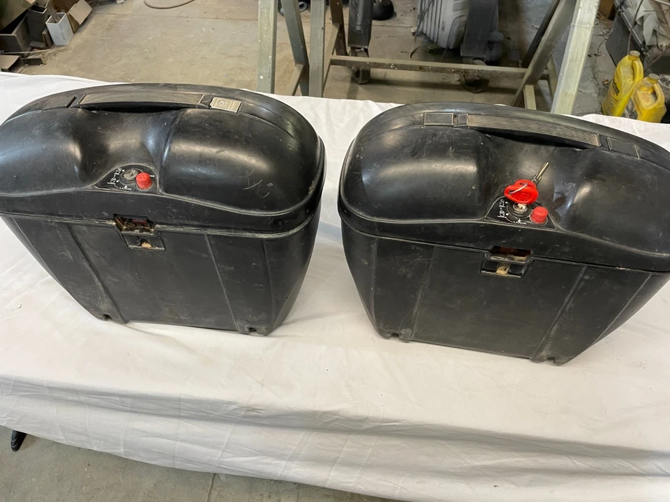 Givi side mount hard boxes - used - Image 1 of 3