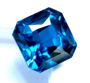 10,50 ct natürlicher zertifizierter blauer Indicolith Turmalin funkelnder loser Edelstein - Bild 1 von 5