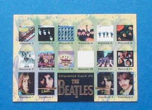 THE BEATLES SPORTS TIME 1996 CHECKLISTE KARTE 100 - Bild 1 von 2