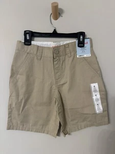 Boys Cat And Jack Flat Front Shorts With Adjustable Waist Size 8 New With Tags - Picture 1 of 1