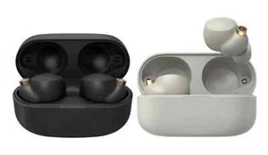 Good! Sony WF-1000XM4 Noise Canceling Wireless Earbud Headphones *Black *Silver - Picture 1 of 10