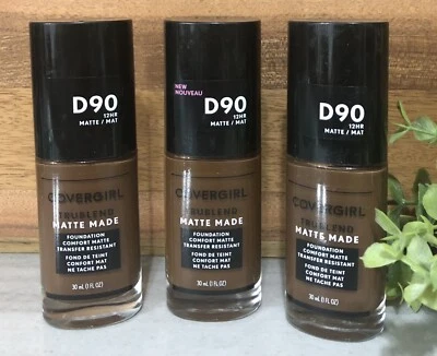 Covergirl Trublend  Foundation Espresso D90 Matte Made Comfort Oil Free - Image 1 of 4