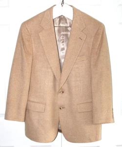 Polo University Club by Ralph Lauren 100% Wool Beige Blazer Women's Size L 12 14 - Picture 1 of 21