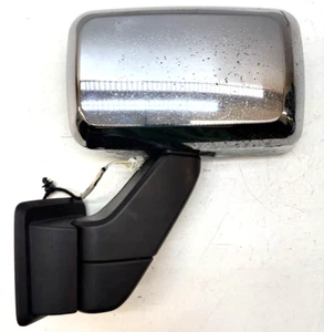Hummer H3 2006–2010 Power Left Driver Side Door Mirror Chrome OEM - Picture 1 of 8
