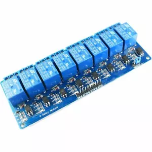 Módulo de relé de 5 V 8 canales 250 V 125 V CA 30V 28V CC Arduino PIC AVR taller de flujo - Imagen 1 de 5