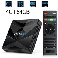 HK1 Play Android 9.0 Play TV BOX 2GB+16GB Quad Core B 4.0 WiFi HDMI Media Player