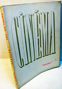 RARE REVUE de luxe "MASQUE" -spécial CINEM A-1947- N°4339 - 92 PAGES -Cannes 46 - Imagen 1 de 4