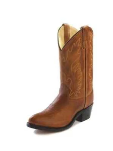 Old West Kid's Cowboy Boot, CCY8129, Brown, Size 11, - Picture 1 of 1