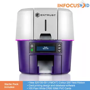 Brand New Entrust Sigma DS2 Duplex Direct To Card ID Badge Printer - Picture 1 of 5