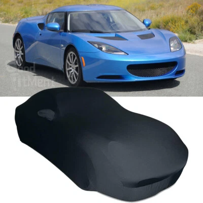 Indoor Car Cover Stretch Satin Scratch Dustproof Black For Lotus Evora 2010-2019 - Изображение 1 из 4
