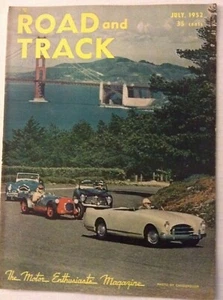 Road and Track Magazin Formel II HWM Juli 1952 022019nonrh - Bild 1 von 1