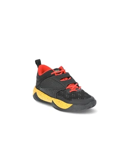 Sneakers da basket sportive per bambini slip-on con cinturino regolabile e vestibilità ammortizzata - Foto 1 di 18