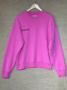 Pangaia Sweatshirt Womens Size Large Pink Organic Cotton Jumper - Picture 1 of 11