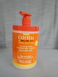 Cantu Cleansing Cream Shampoo For Natural Hair, Sulfate-Free With Shea Butter - Picture 1 of 4
