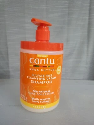 Cantu Cleansing Cream Shampoo For Natural Hair, Sulfate-Free With Shea Butter - Image 1 of 4